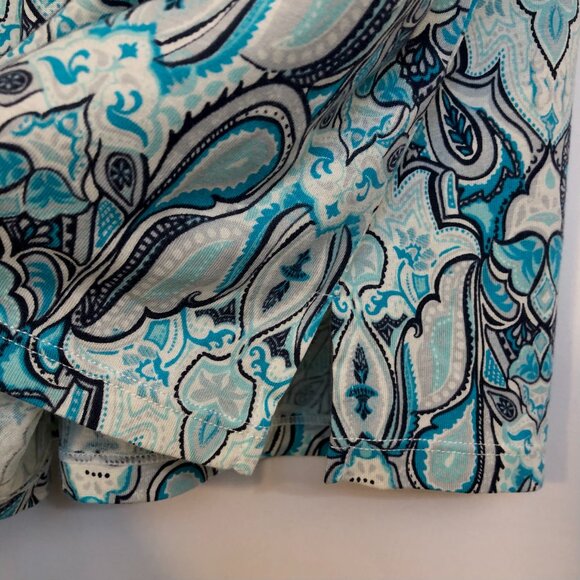 Calida Switzerland Capri Pajamas Set Size 2 Boho Floral Eco Soft Wicking Fabric - Picture 13 of 16